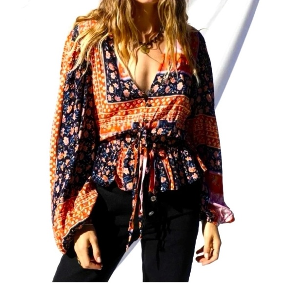 Jen's Pirate Booty Bohemian Top - Picture 2 of 9